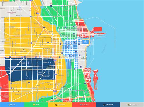 Chicago Neighborhood Map With Streets 98 Best Chicago Memories Images