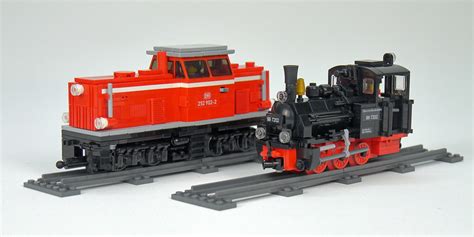 Narrow Gauge Lego Steam Train Vlrengbr