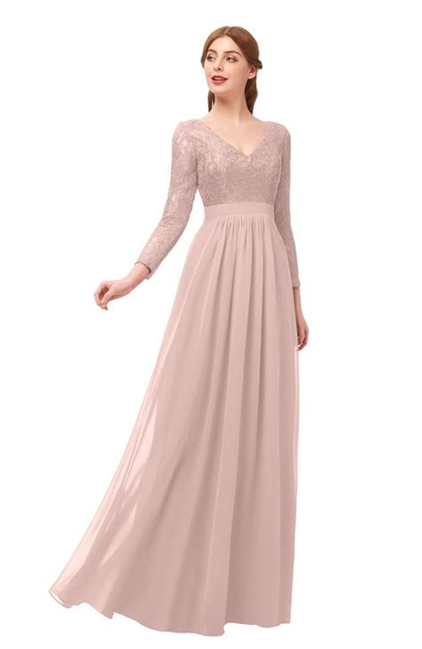 Colsbm Cyan Dusty Rose Bridesmaid Dresses Colorsbridesmaid