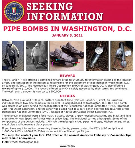 2 Years Later Jan 6 Pipe Bomber Remains A Mystery Abc News