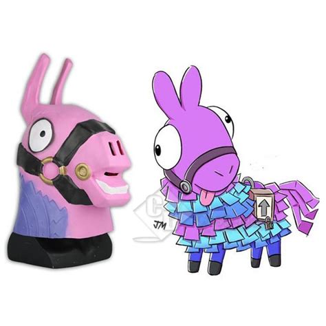 Fortnite Lama Rainbow Horse Head Mask