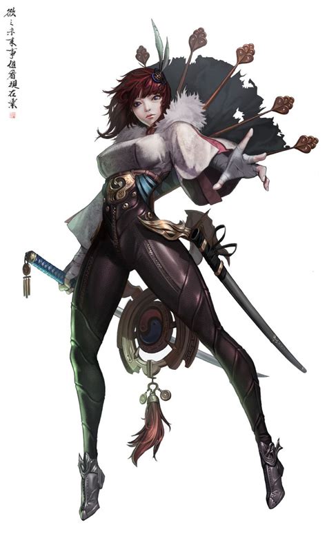 Cyberdelics Game Concept Art Female Character Design Concept Art