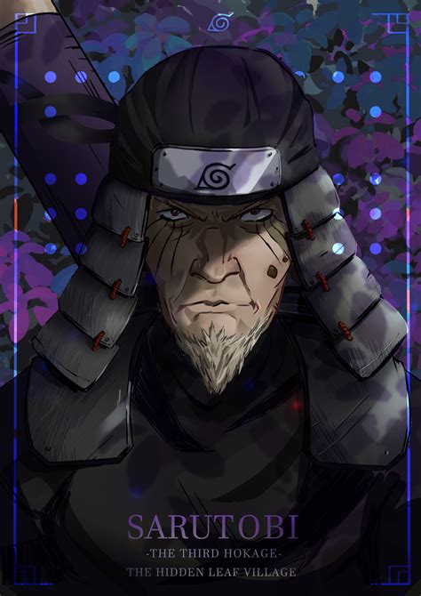 Artstation Sarutobi Third Hokage Of The Hidden Leaf