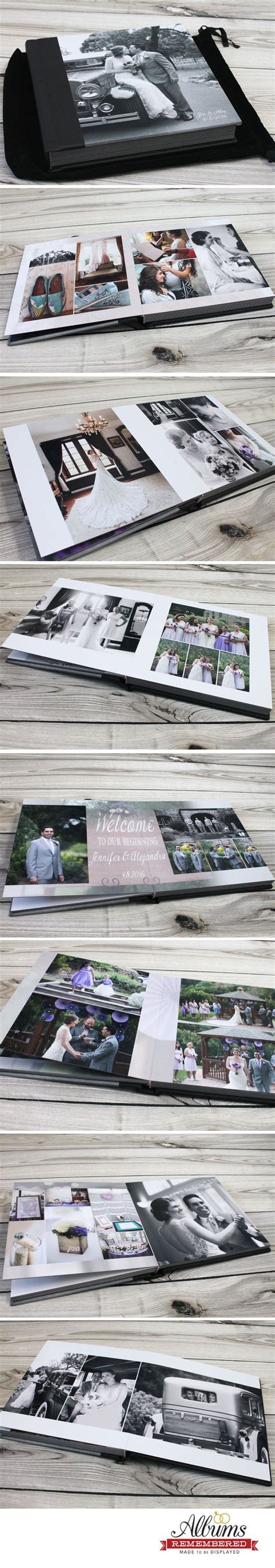 Albums Remembered Offers Professional Custom Wedding Albums At An