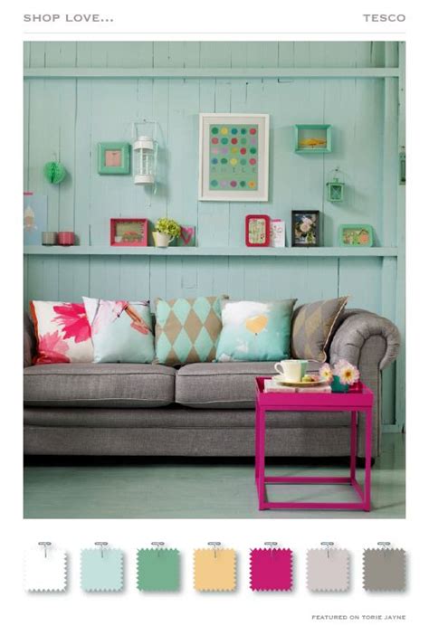 Tesco Ss 2014 Turquoise Room Decor Living Room Turquoise