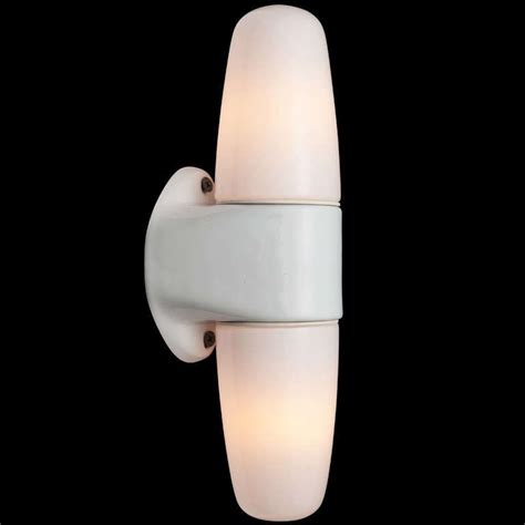 Modern Ceramic And Glass Sconce From A Unique Collection Of Antique