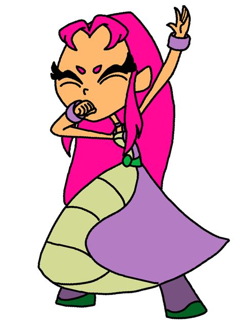 Image Starfire Dressed Up As Spike Beatboxingpng Teen Titans Go