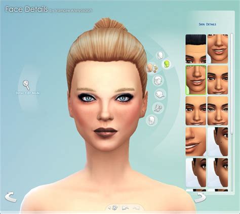 Face Details By Vampire Aninyosaloh At Mod The Sims Sims 4 Updates