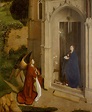 The Annunciation | Attributed to Petrus Christus | 32.100.35 | Work of ...