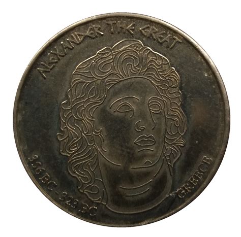 Hellenic Heritage Collectors Coin Alexander The Great Exonumia