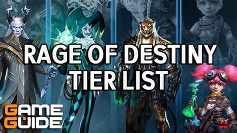 Rage Of Destiny Wiki Guides 2024 May