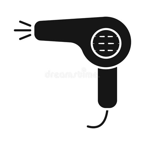 Vector Design Of Dryer And Hairdryer Sign Set Of Dryer And Blower