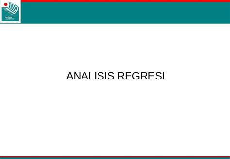 Pdf 07 Analisis Regresi Dokumentips