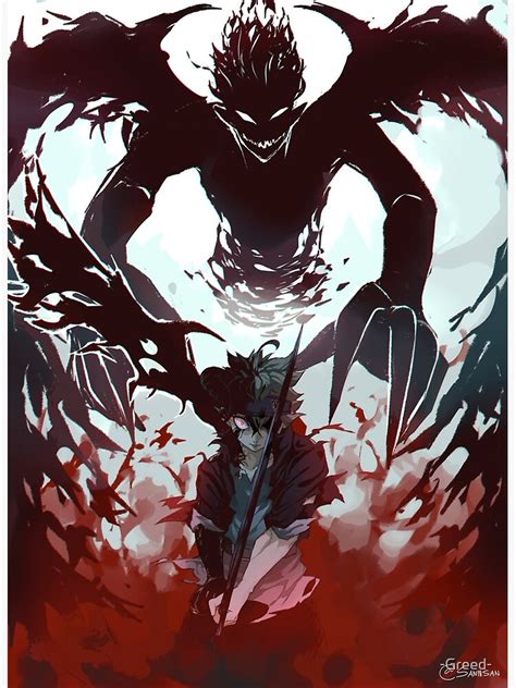 Demon Form Art Print For Sale By Greed Redbubble