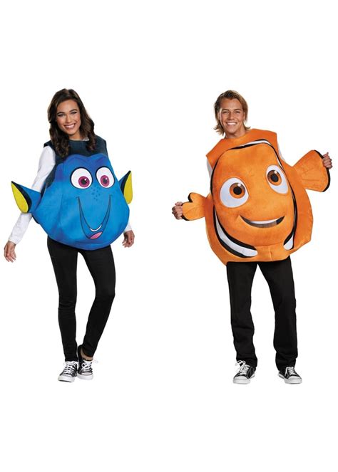 Nemo And Dory Couples Costume Set Animal Costumes