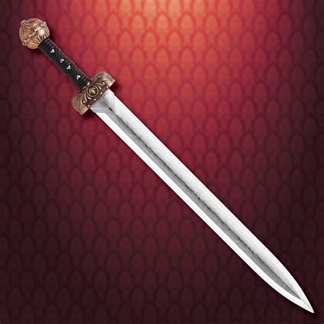 Roman Gladius Chromed Training Swords By Costumes And Collectibles