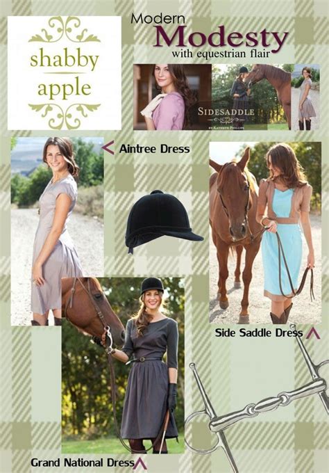 Shabby Apple Side Saddle Equestrian Outfits Equestrian Style Equine