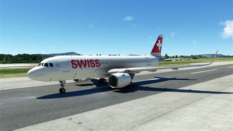 A320neo Swiss 8k Livery Für Microsoft Flight Simulator Msfs