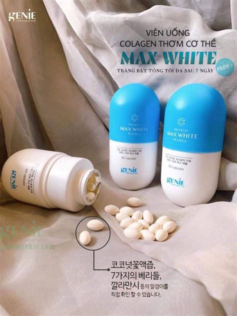 Viên Uống Trắng Da Hàn Quốc Thuốc Trắng Da Premium Max White Plus