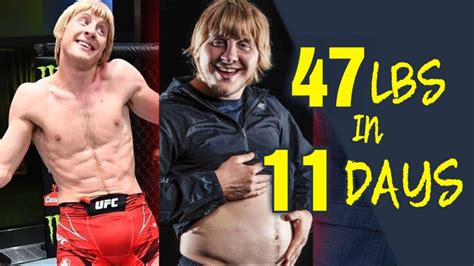 47 Pounds In 11 Days Paddy The Fatty Youtube