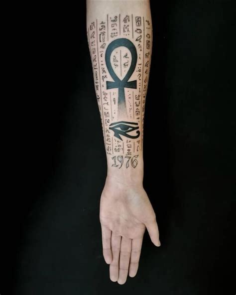 Egyptian Tattoos 70 Popular Motifs And Symbols With Meaning Egyptian Eye Tattoos Egyptian