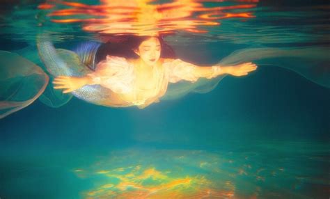 Ziseviolet Ethereal Underwater Mermaid Photoshoot By