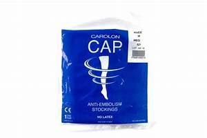 Carolon Cap 521 Knee Regular Anti Embolism Size Medium 1 Pair