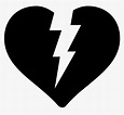 Broken Heart Symbol Computer Icons - Broken Heart Icon Png, Transparent ...