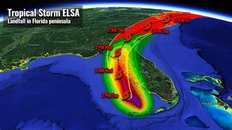 Millions Along The West Coast Of Florida Under Warning As Tropical