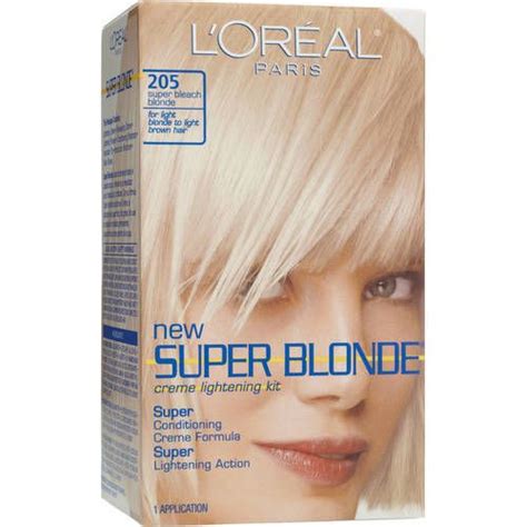 Loreal Paris Super Blonde Creme Lightening Kit Super Bleach Blonde