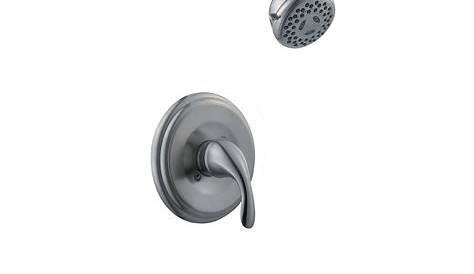 Glacier Bay 3000 Series Tub and Shower Set - Brushed Nickel | The Home