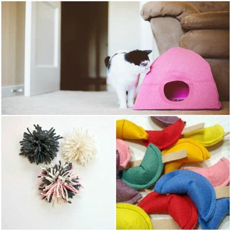 15 Easy Diy Cat Toys You Can Make For Your Kitty Today Homemade Cat