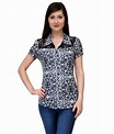 Buy India Inc Blue Cotton Shirts Online at Best Prices in India - Snapdeal