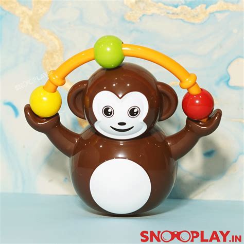 Buy Giggles Push And Crawl Monkey Toy Online In India Snooplay