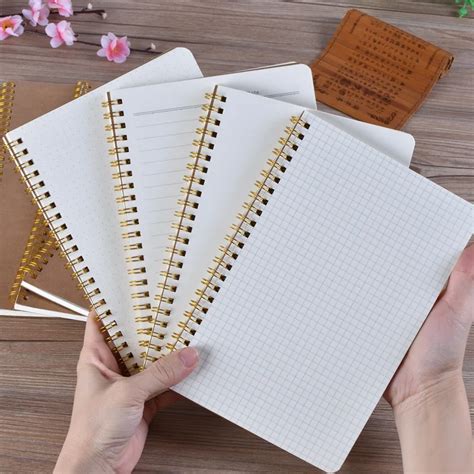 2019 A5 Bullet Journal Notebook Dot Grid Blank Horizontal Line Diary