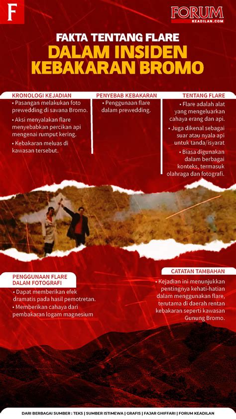 FAKTA TENTANG FLARE DALAM INSIDEN KEBAKARAN BROMO - Forum Keadilan