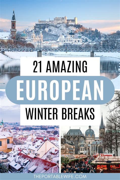 30 Best Winter City Breaks In Europe Europe Winter Travel Winter