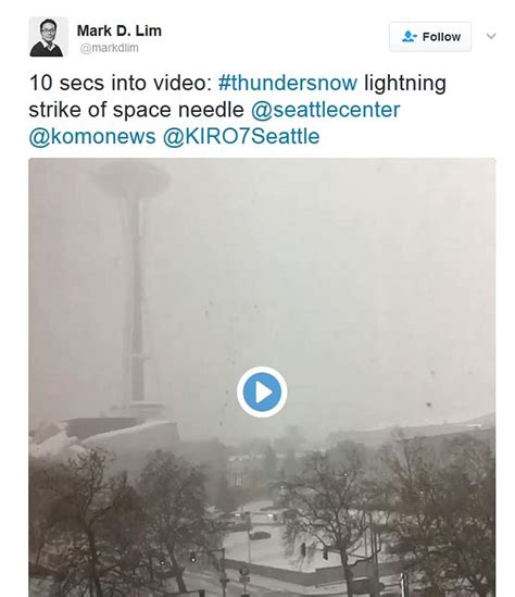 Video Space Needle Struck By Lightning
