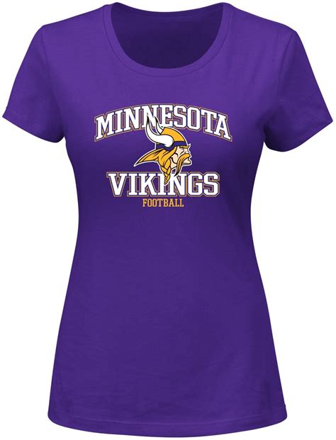 Nfl Womens Graphic T Shirt Minnesota Vikings
