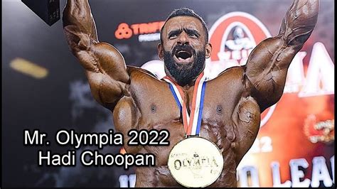 Hadi Choopan Mr Olympia 2022 Gewinner Youtube