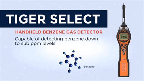 Tiger Select Portable Benzene Gas Detector Ion Science Uk