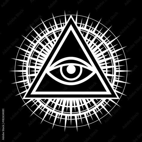 all seeing eye of god the eye of providence eye of omniscience luminous delta oculus dei