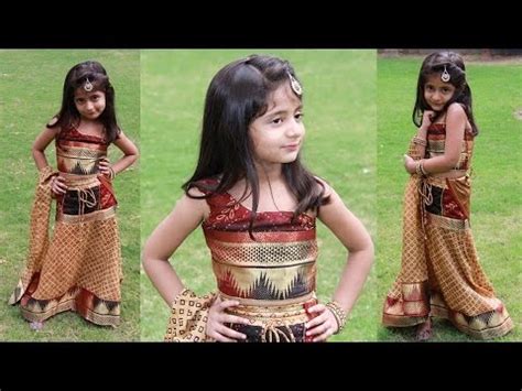 Indian boys style their hair in various ways as they are well aware of the latest haircut trends. Fashion for Kids | Traditional Indian Silk Lahenga - YouTube
