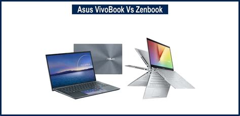 Asus Vivobook Vs Zenbook Which One Is Better In 2022