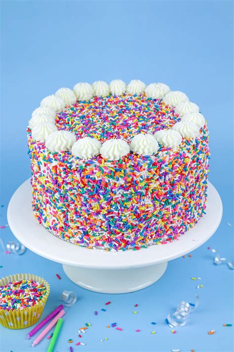 Sprinkle Cake Sweets Treats Blog