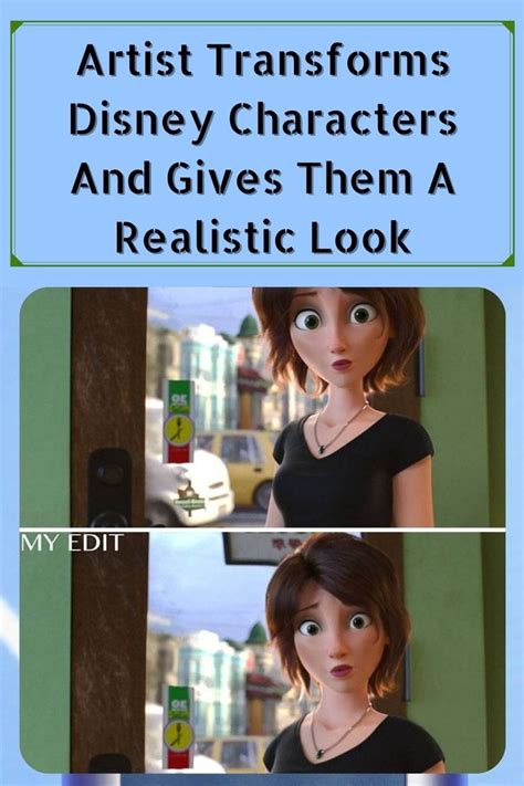 Artist Transforms Disney Characters And Gives Them A Realistic Look