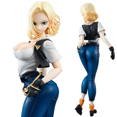 Dragon Ball Z Android 18 Lazuli Sexy 20cm Pvc New Figurine Toys Collection Anime Action Figure