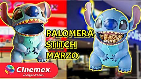 Palomera Stitch Cinemex A Os De Disney Marzo Youtube