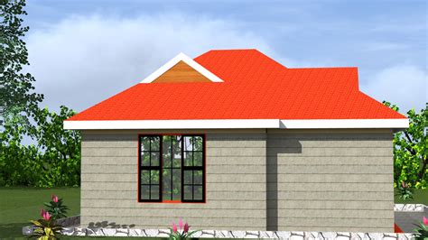 Simple Two Bedroom House Plan In Kenya