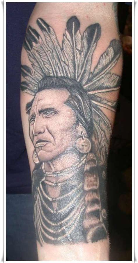 Native American Warrior Tattoo Design Design Of Tattoosdesign Of Tattoos